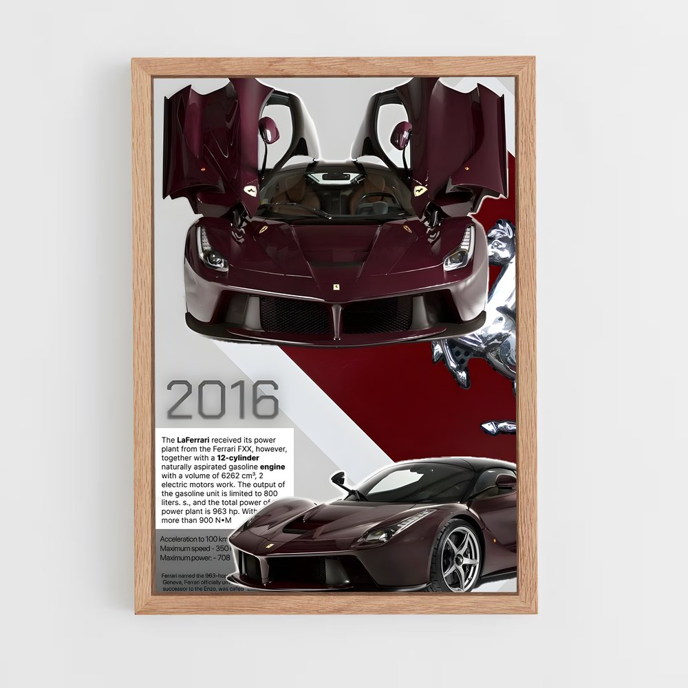 Poster La Ferrari de Luxe (vue 4)
