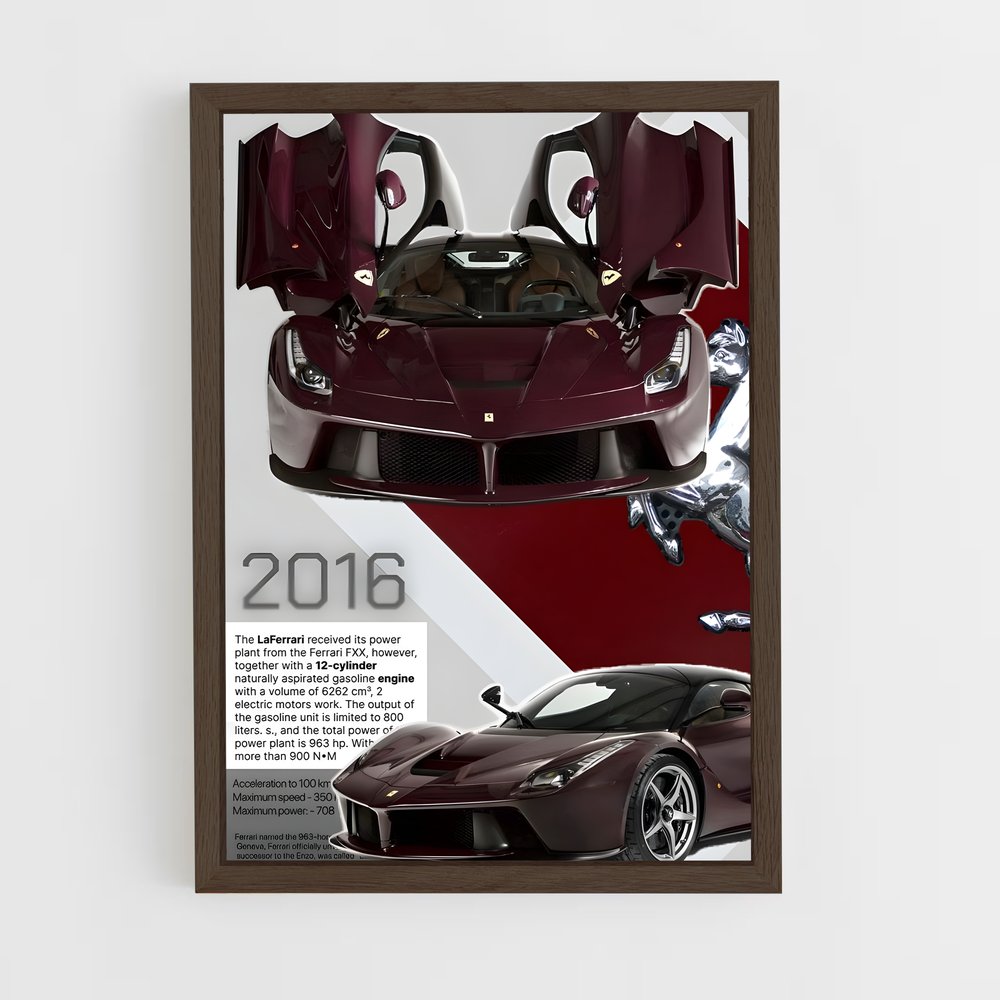 Poster La Ferrari de Luxe (vue 5)