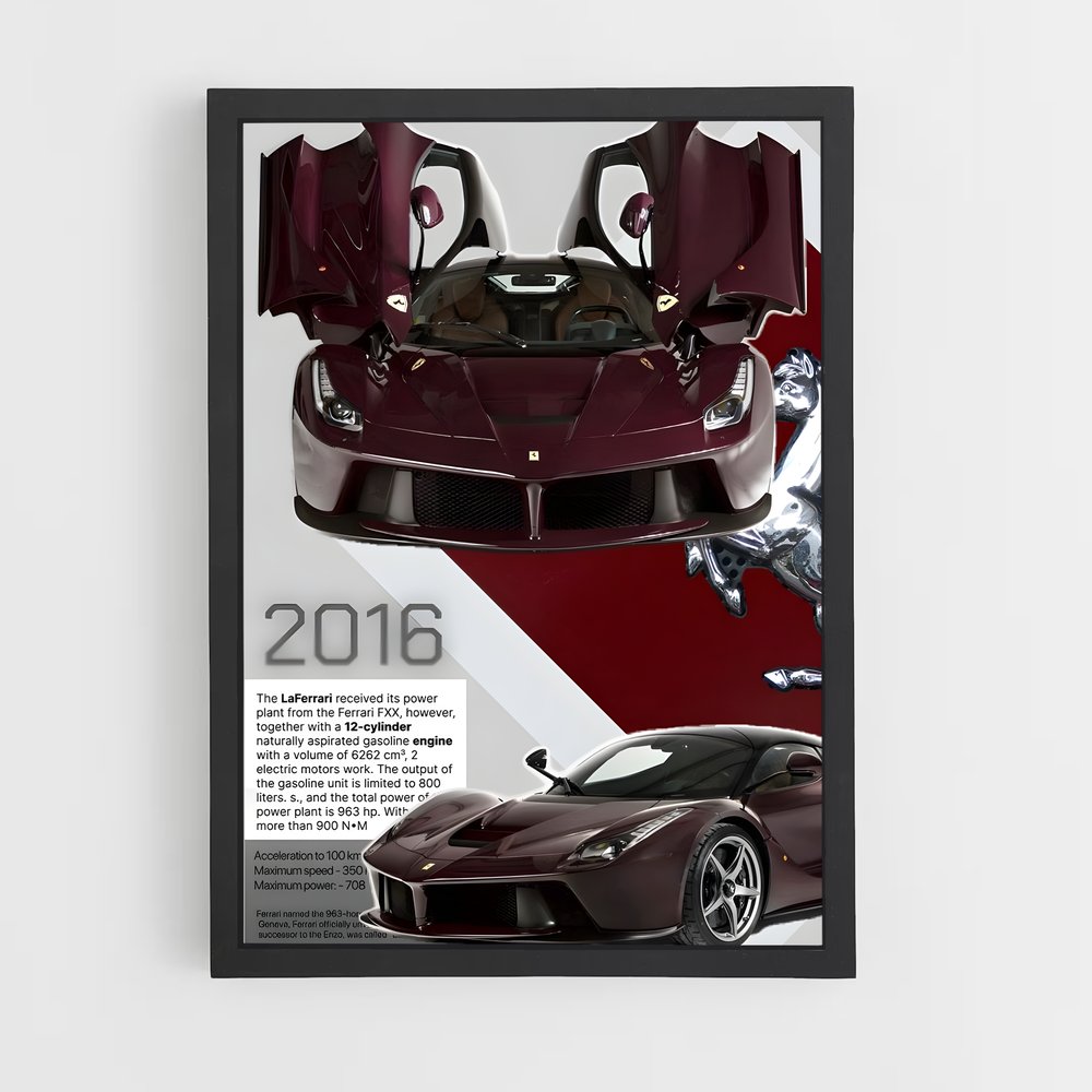 Poster La Ferrari de Luxe (vue 2)