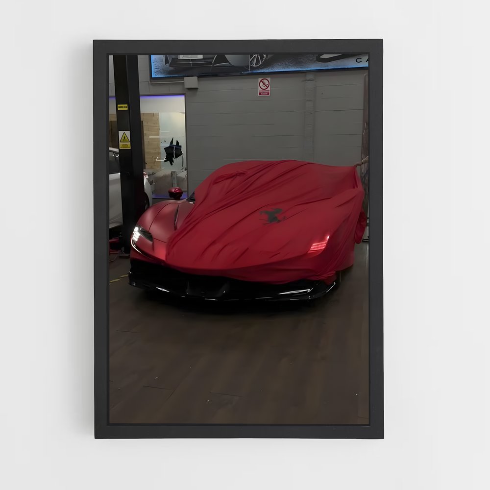 Poster Ferrari Cachée (vue 2)