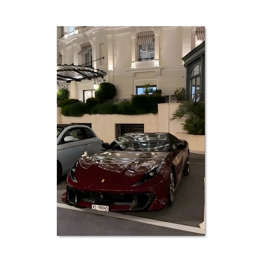 Poster Ferrari au Luxe