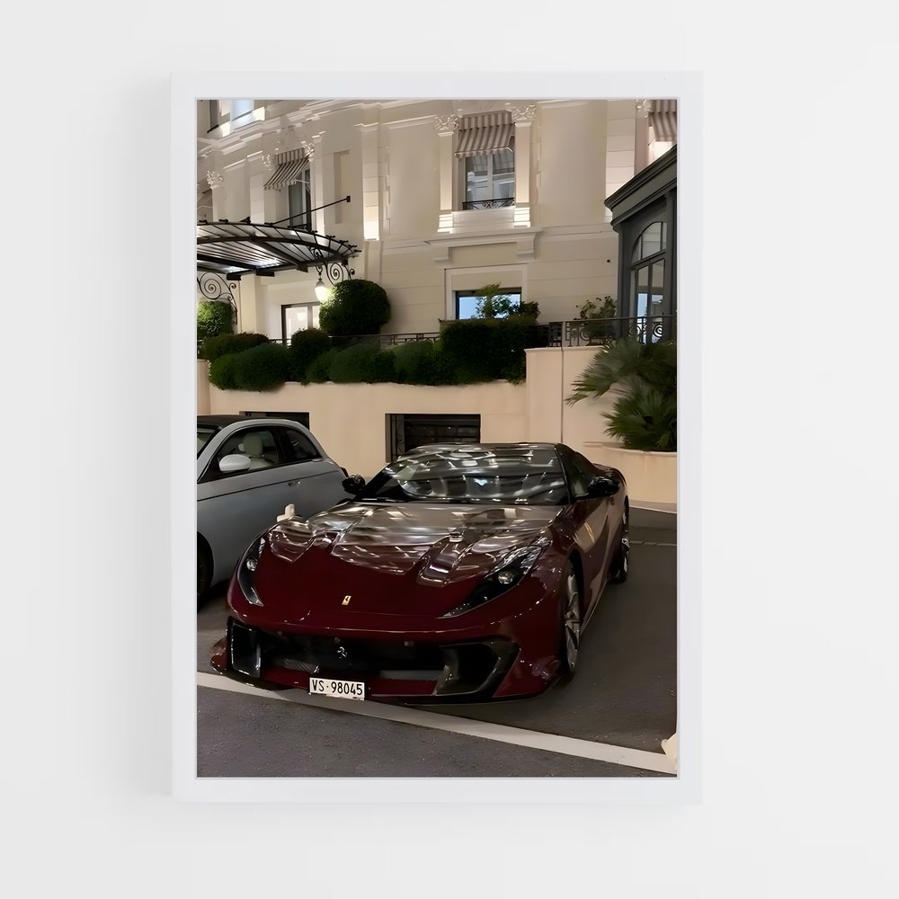 Poster Ferrari au Luxe (vue 3)