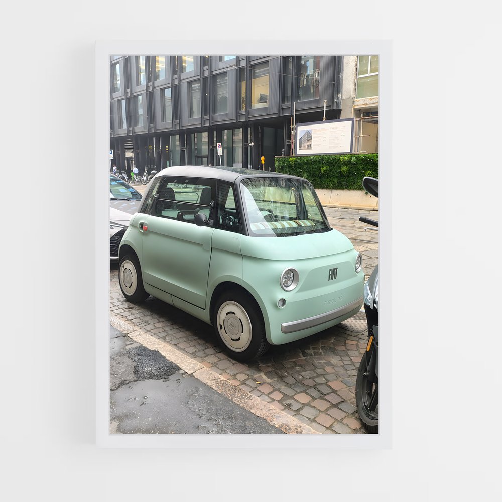 Poster Fiat & Moto (vue 3)
