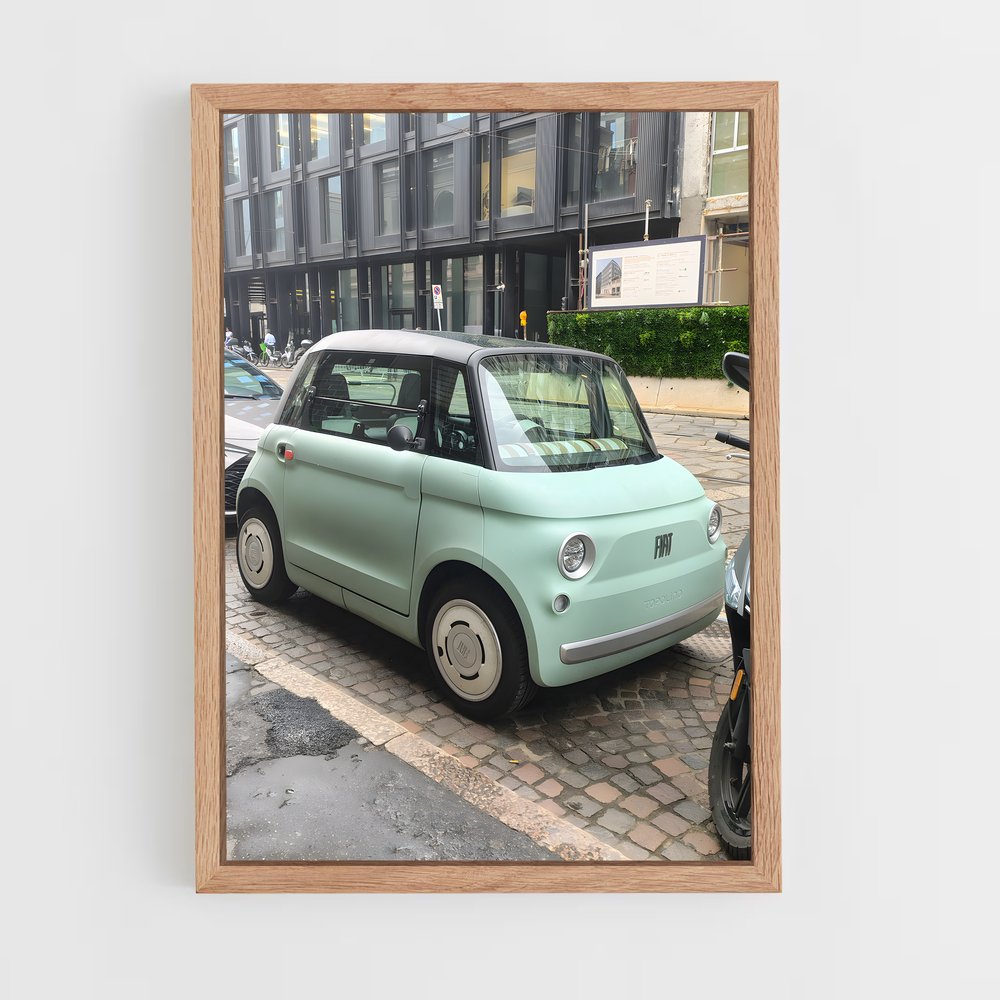 Poster Fiat & Moto (vue 4)