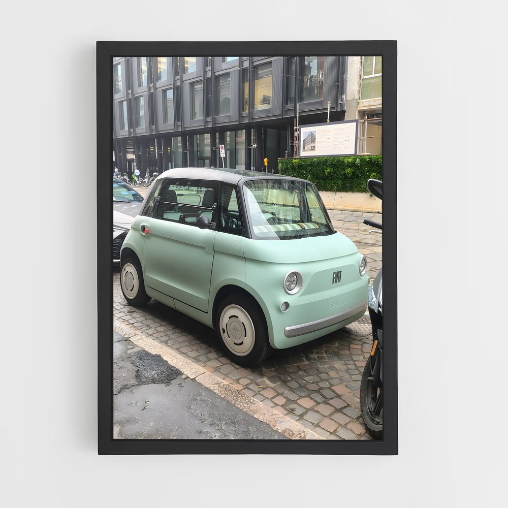 Poster Fiat & Moto (vue 2)