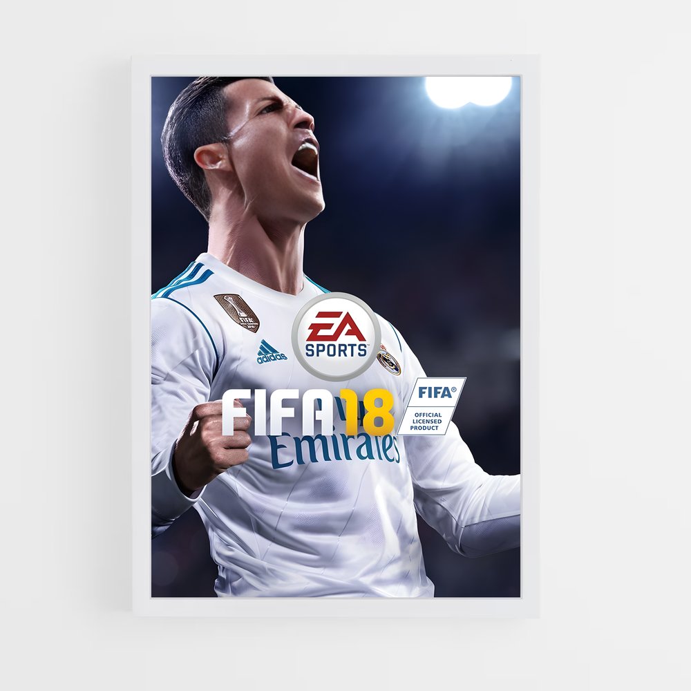 Poster Fifa 18: L'Action Sur Le Terrain (vue 3)