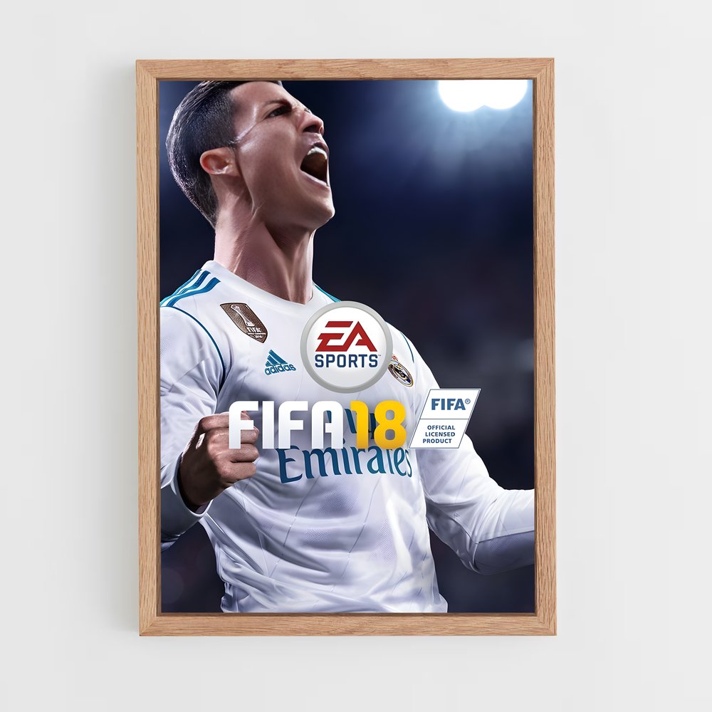 Poster Fifa 18: L'Action Sur Le Terrain (vue 4)