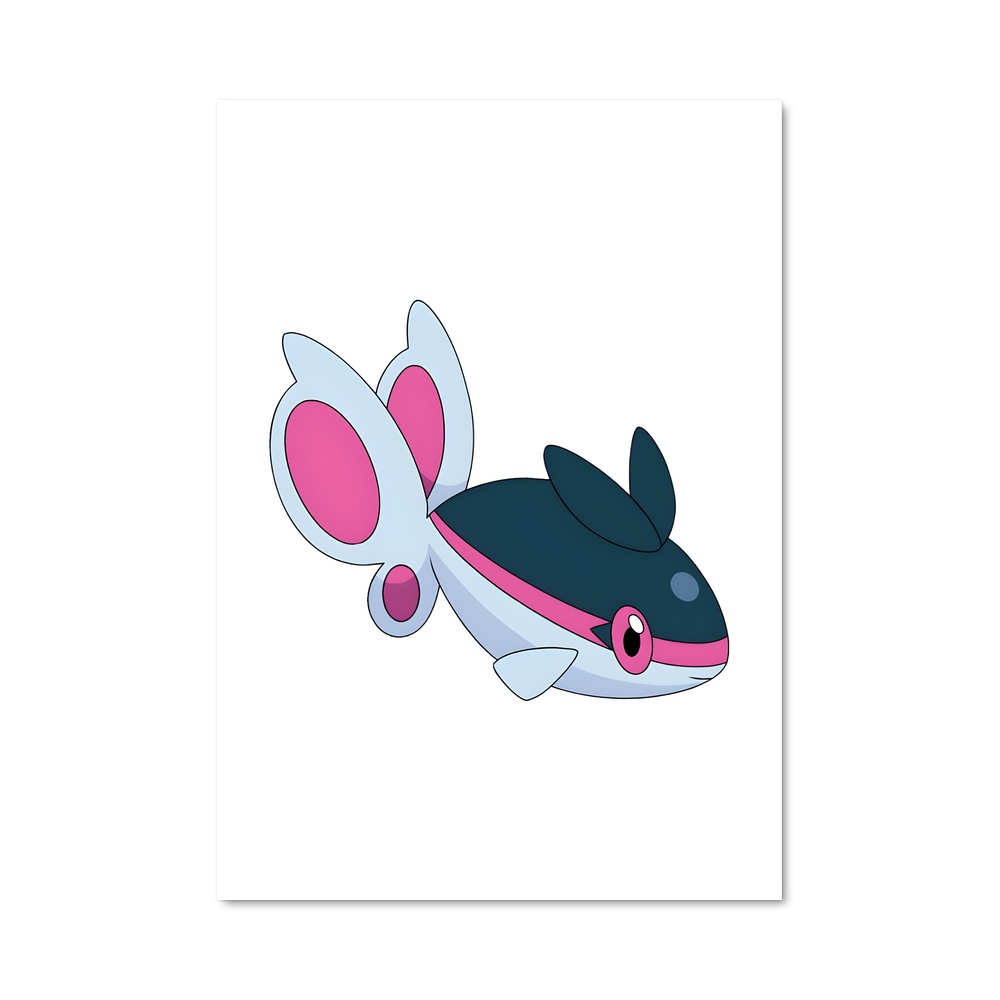 Poster Finneon le Mystérieux – affiche Pokemon