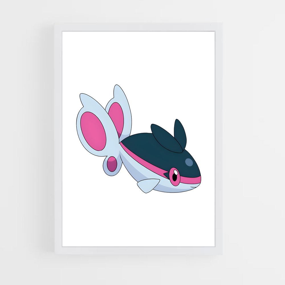 Poster Finneon le Mystérieux – affiche Pokemon (vue 3)