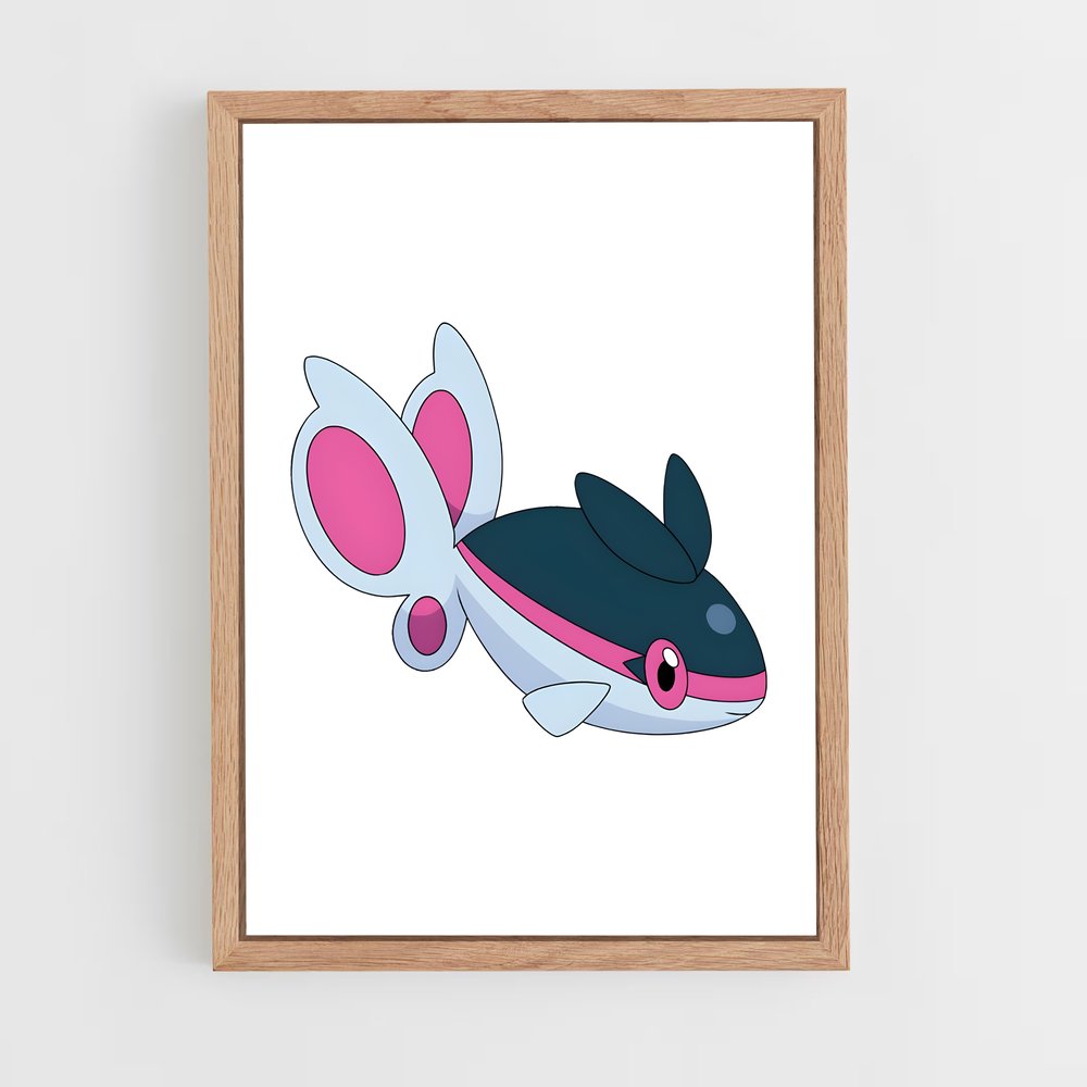 Poster Finneon le Mystérieux – affiche Pokemon (vue 4)