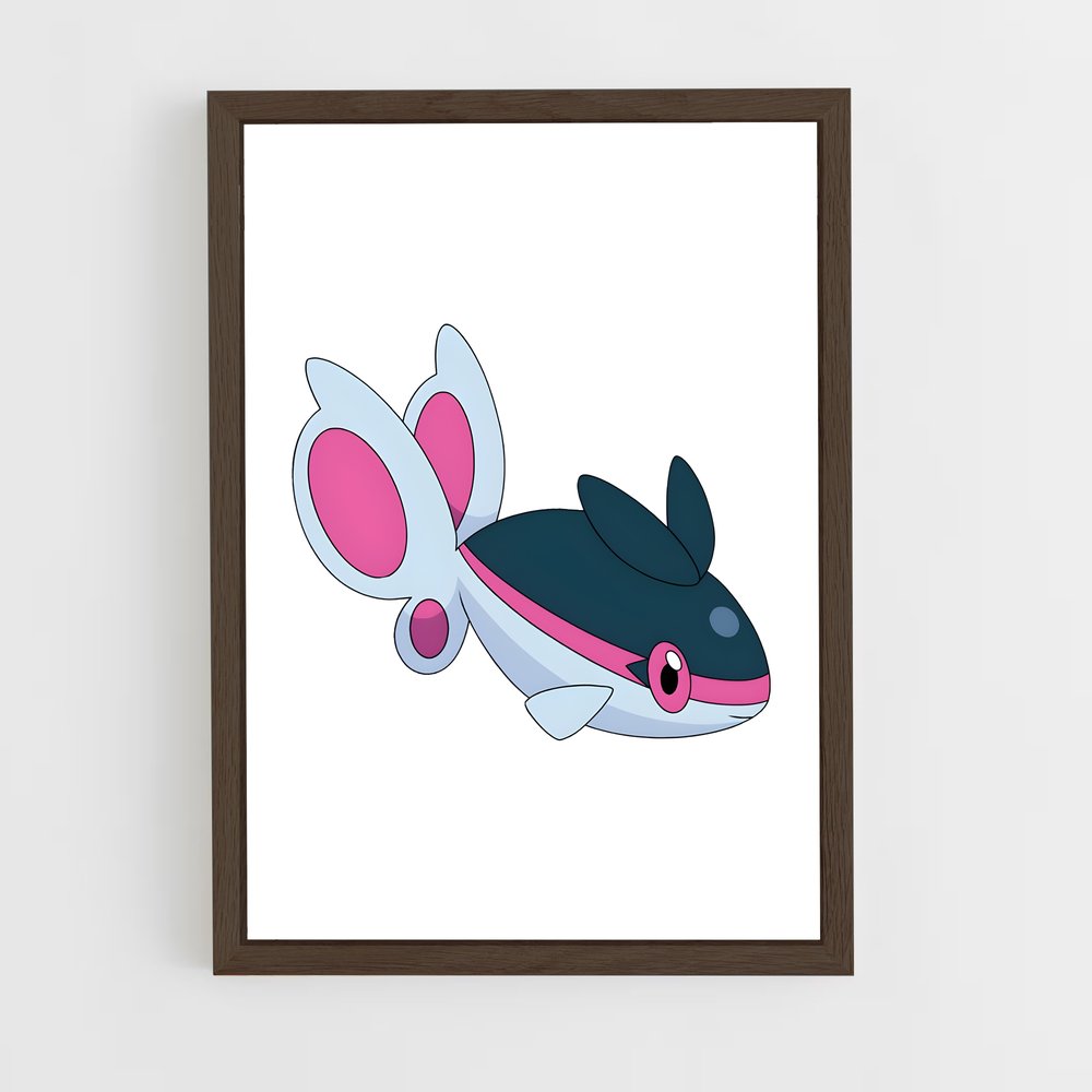 Poster Finneon le Mystérieux – affiche Pokemon (vue 5)