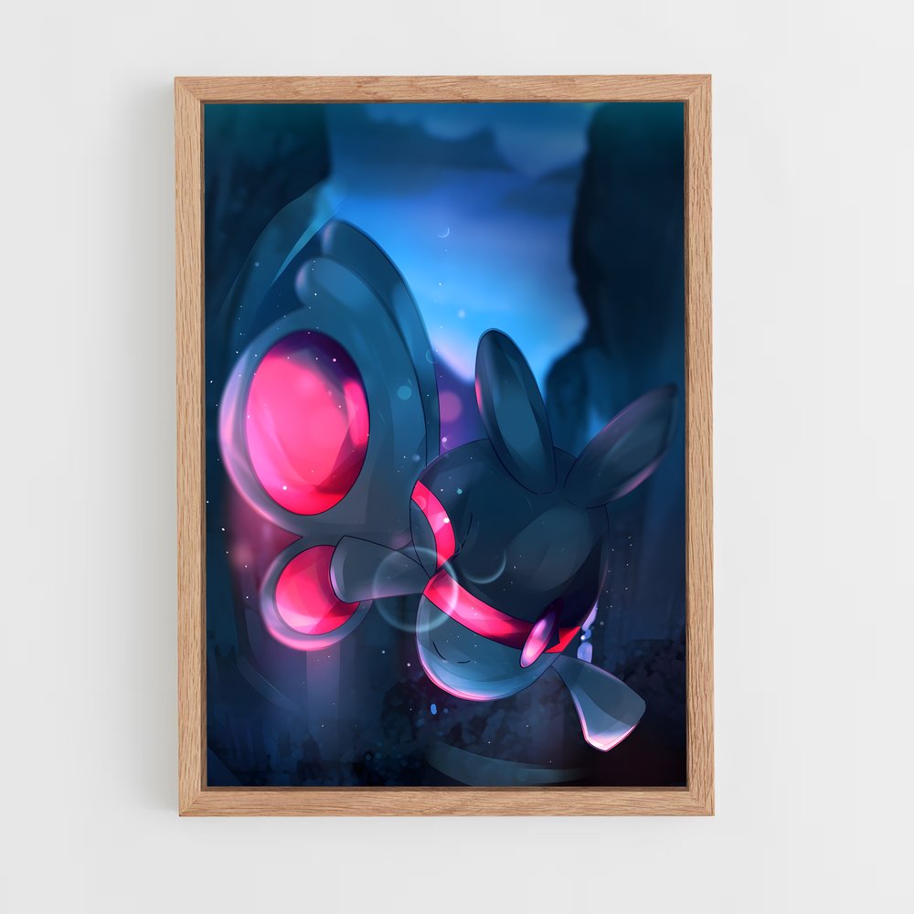 Poster Lueur de Finneon – affiche Pokemon (vue 4)