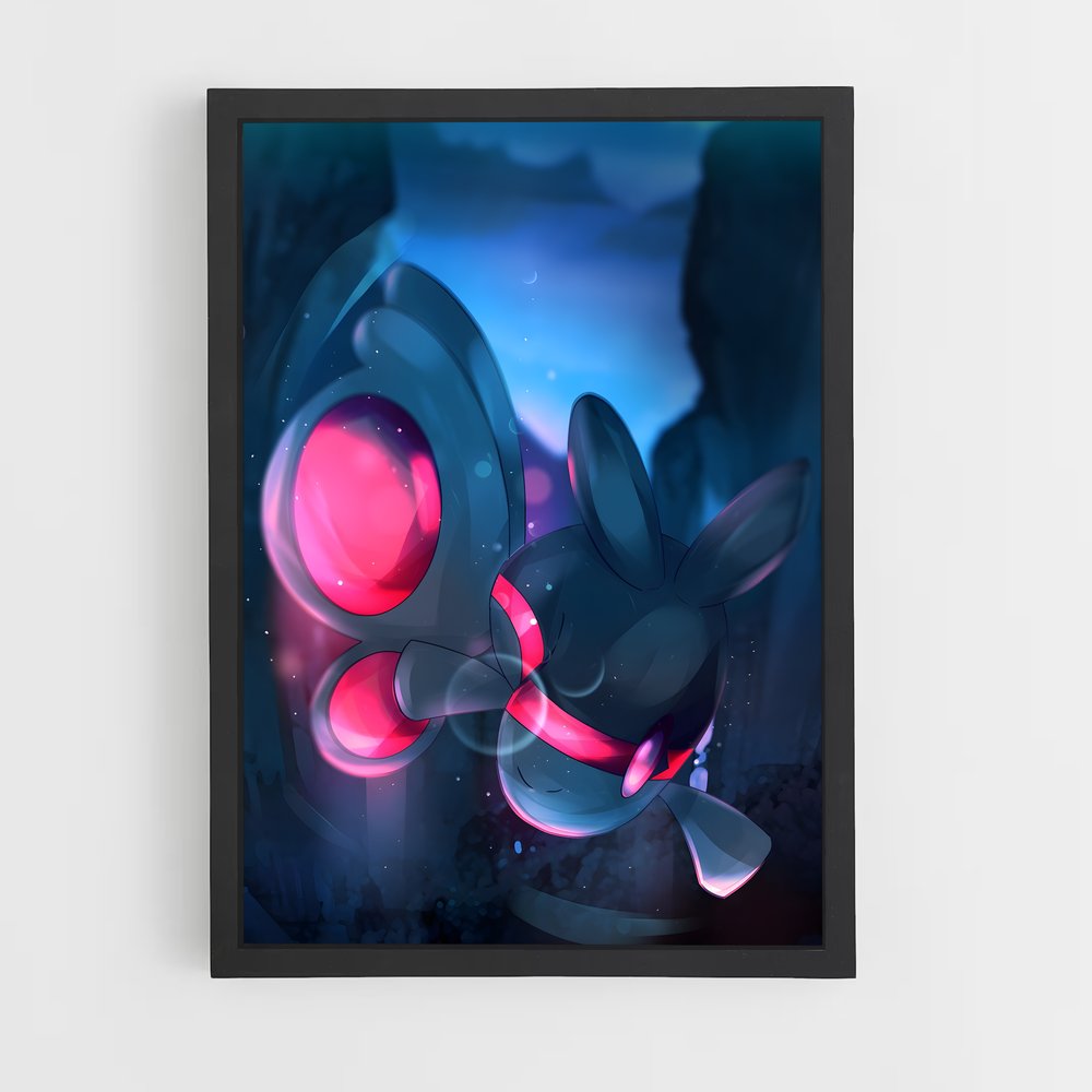 Poster Lueur de Finneon – affiche Pokemon (vue 2)