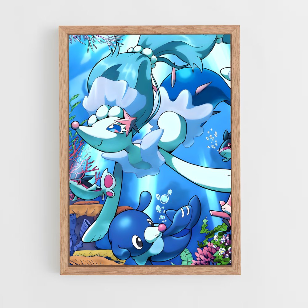 Poster Danse Océane – affiche Pokemon (vue 4)
