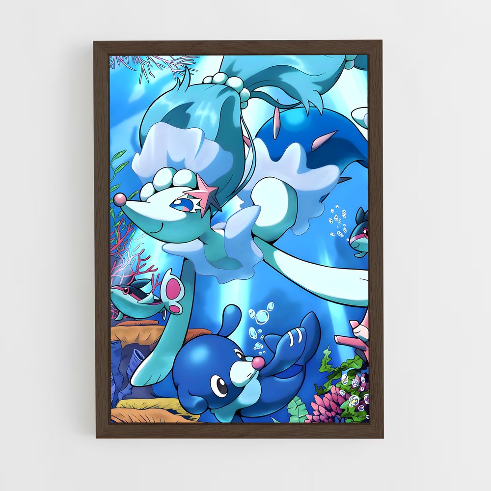 Poster Danse Océane – affiche Pokemon (vue 5)