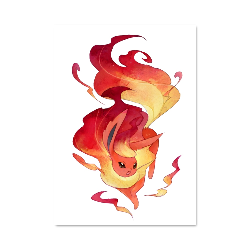 Poster Danse des Écailles – affiche Pokemon