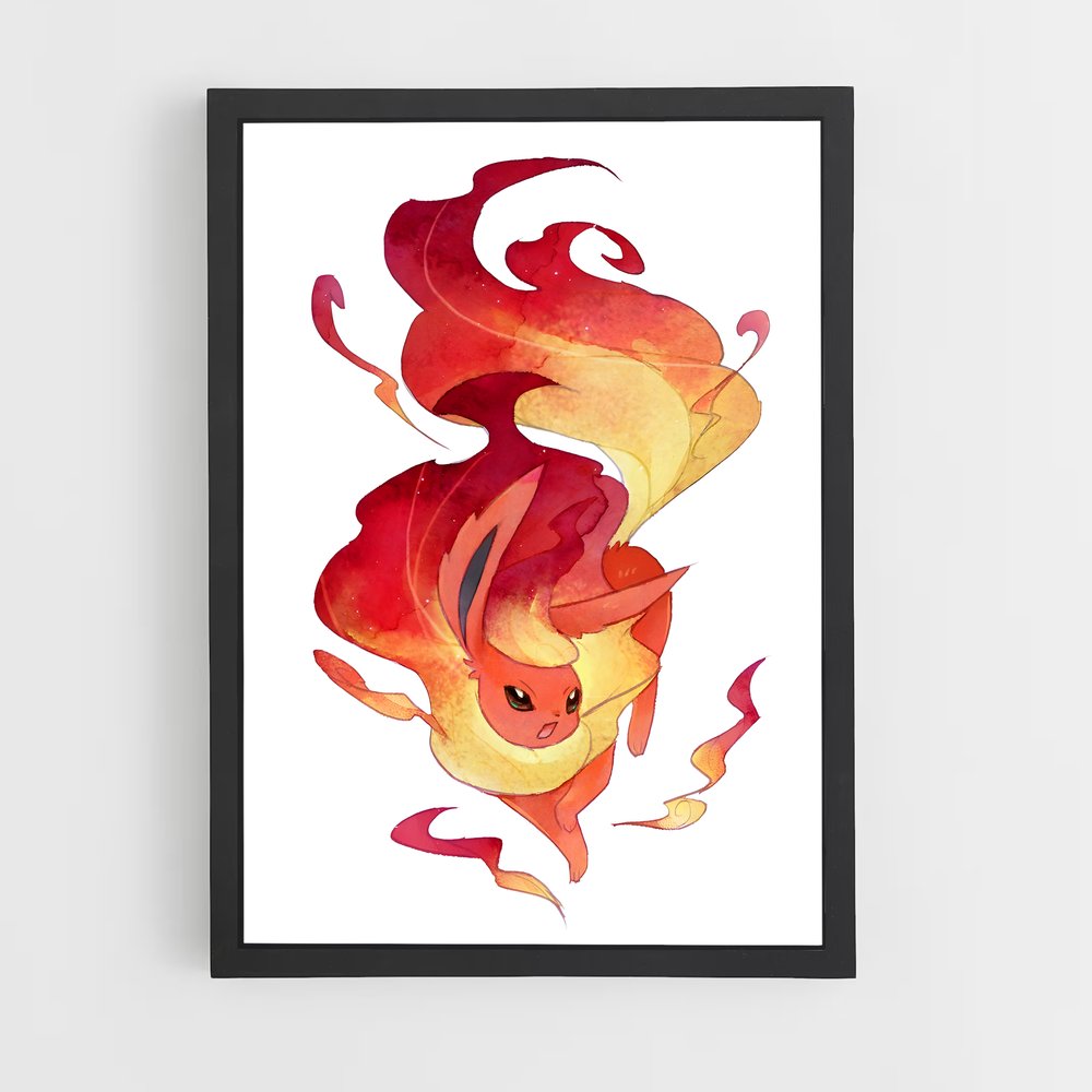 Poster Danse des Écailles – affiche Pokemon (vue 2)