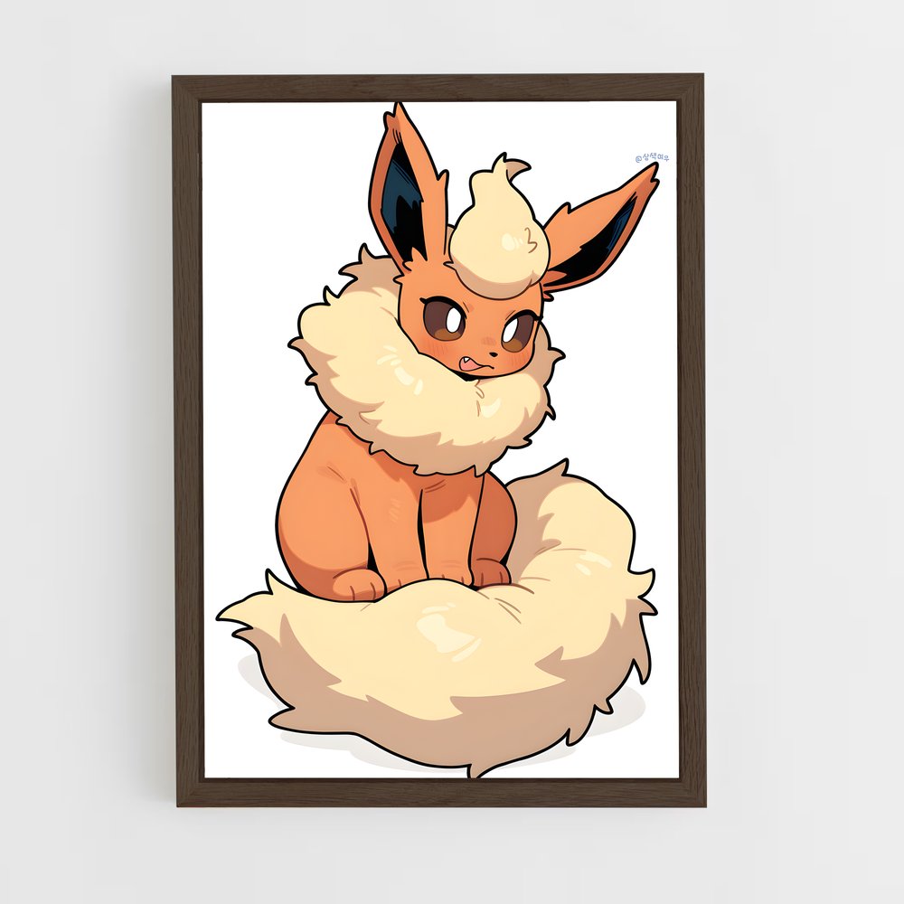 Poster Flareon Dreams – affiche Pokemon (vue 5)