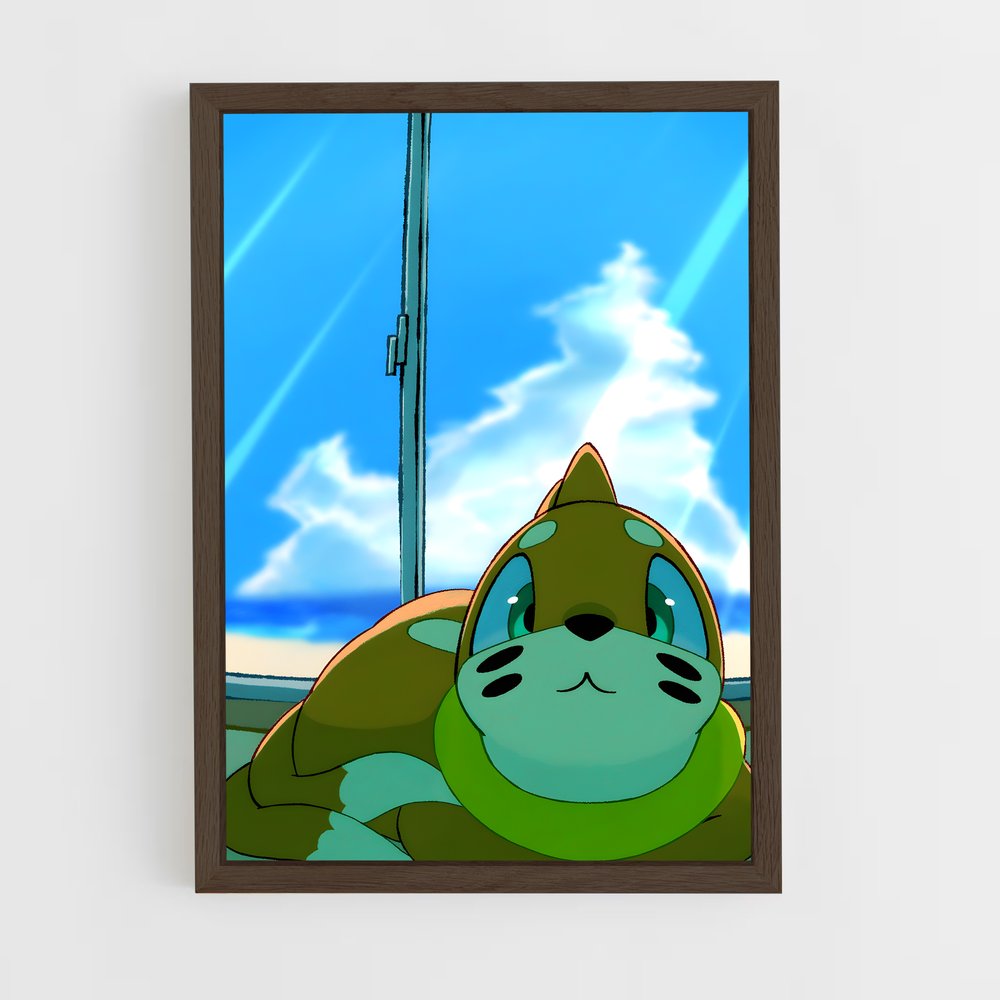 Poster Floatzel Chill – affiche Pokemon (vue 5)