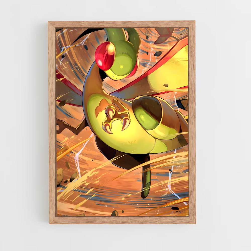 Poster Flygon Adventure – affiche Pokemon (vue 4)