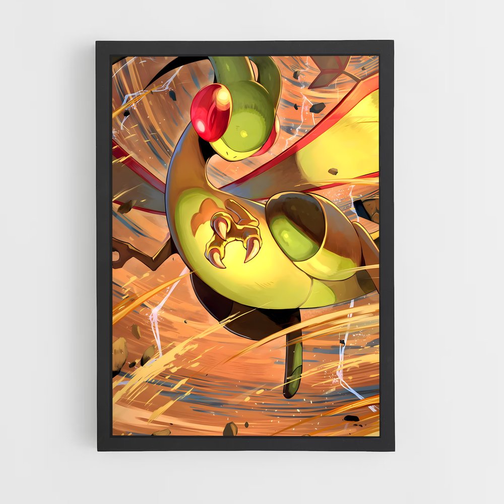 Poster Flygon Adventure – affiche Pokemon (vue 2)