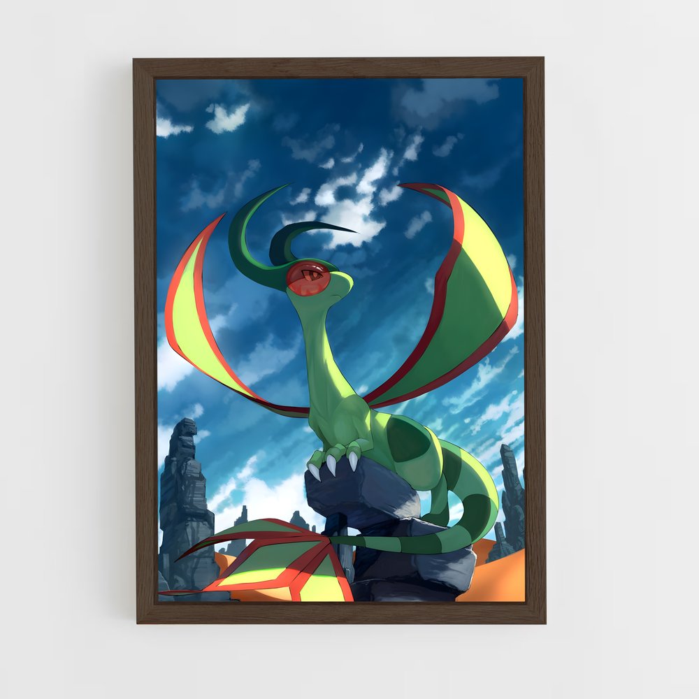 Poster Flygon Hero – affiche Pokemon (vue 5)