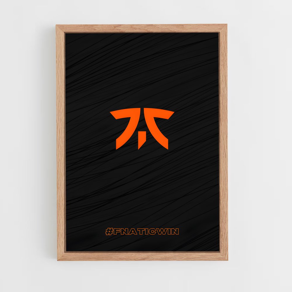 Poster Fnatic Spirit – affiche Esports (vue 4)