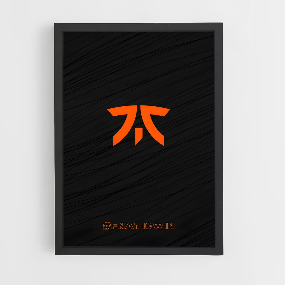 Poster Fnatic Spirit – affiche Esports (vue 2)