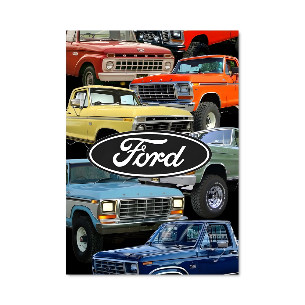 Poster Ford Vintage Drive