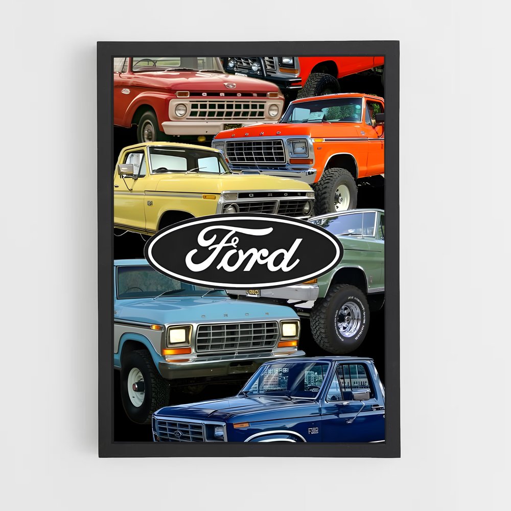 Poster Ford Vintage Drive (vue 2)