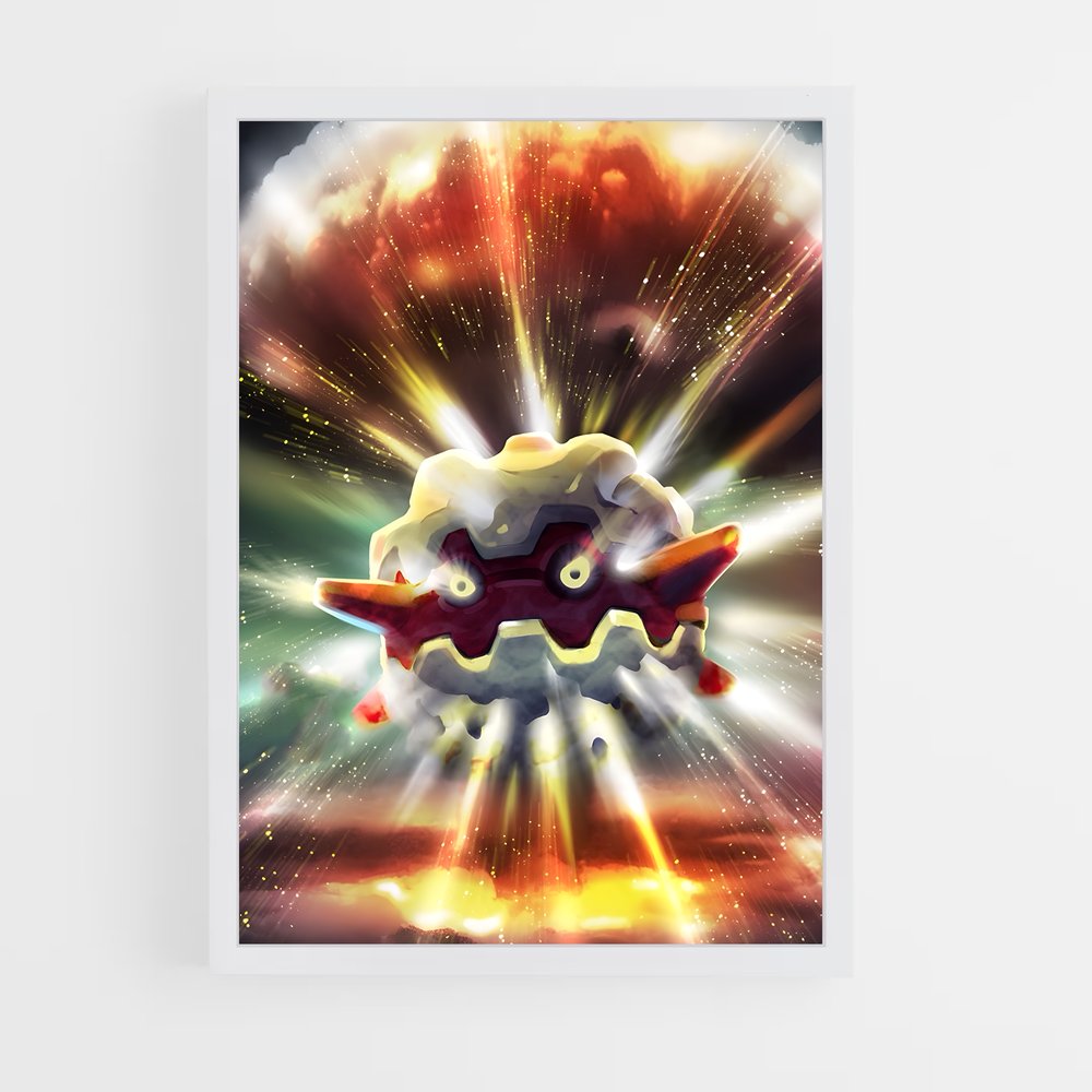 Poster Sourire Énorme – affiche Pokemon (vue 3)