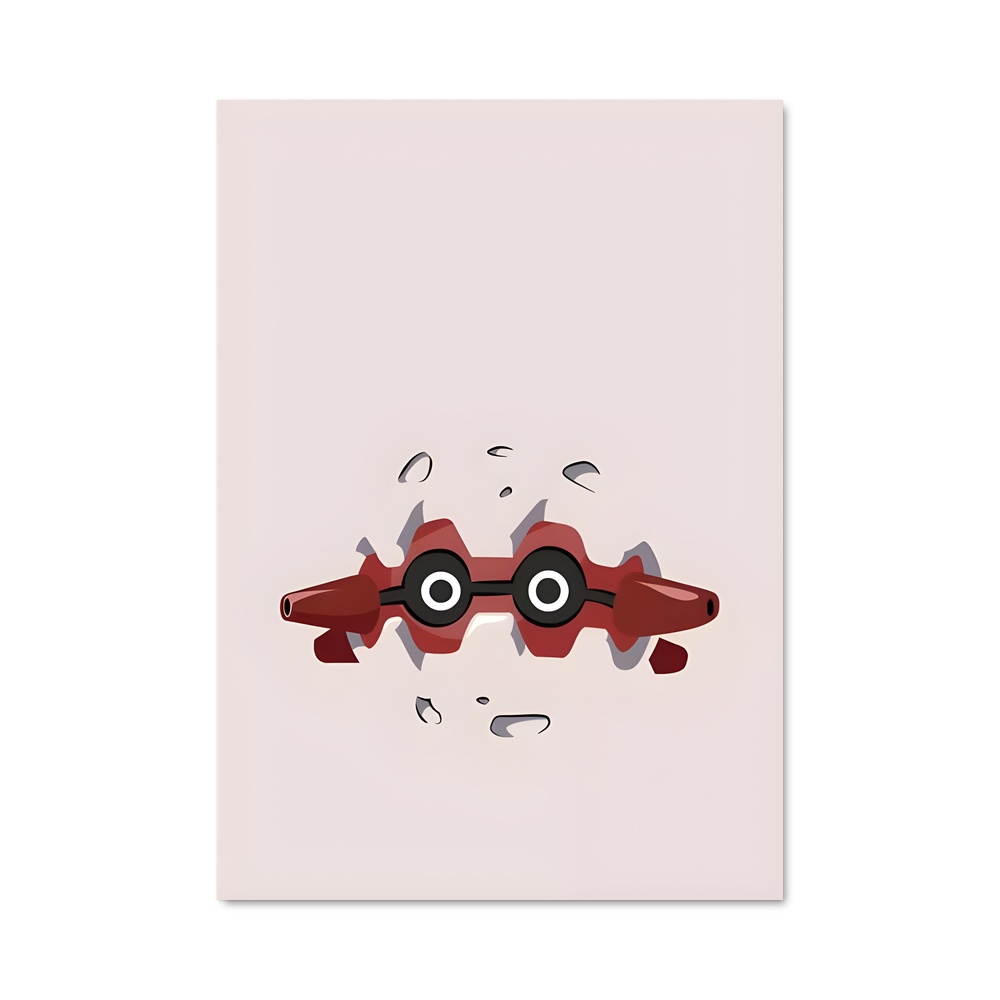 Poster Visage Brisé – affiche Pokemon