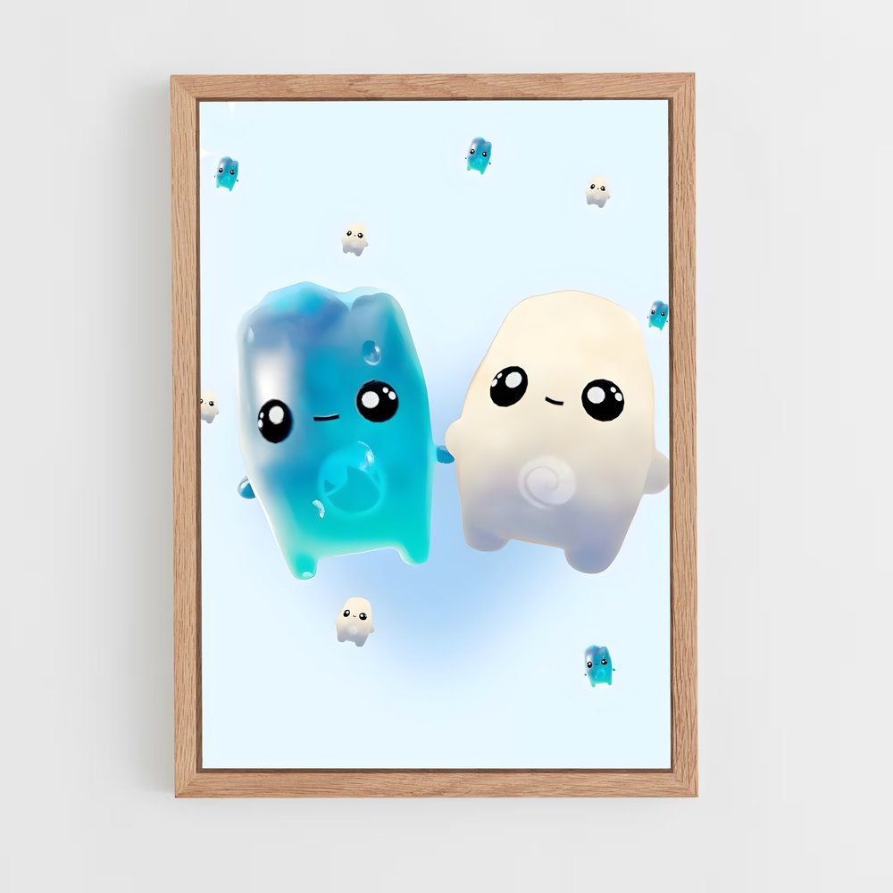 Poster Les Dents du Duel – affiche Fortnite (vue 4)