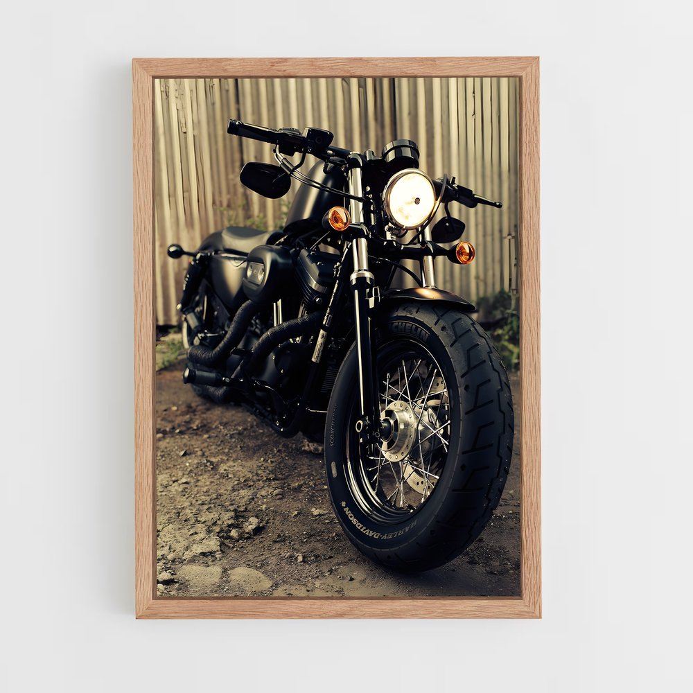 Poster Envoûtant Quarante-huit – affiche Harley-Davidson (vue 4)