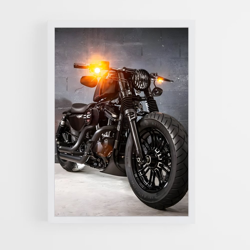 Poster Quarante-huit Radieux – affiche Harley-Davidson (vue 3)
