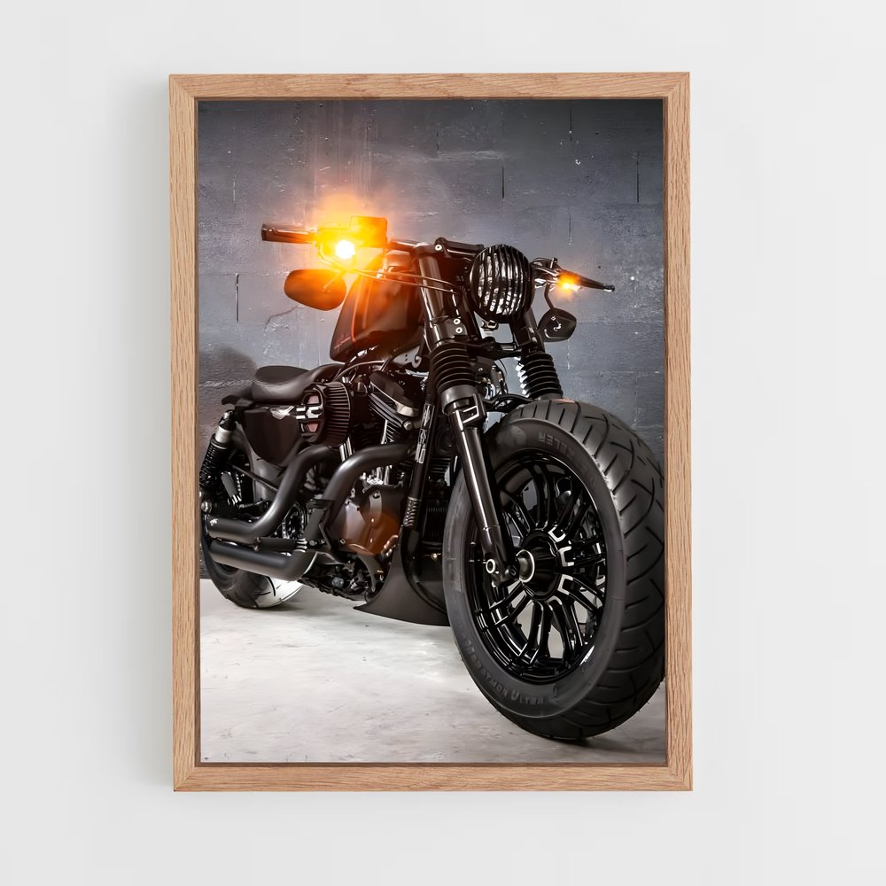 Poster Quarante-huit Radieux – affiche Harley-Davidson (vue 4)