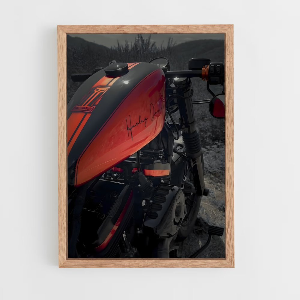 Poster Élégance Quarante-Huit – affiche Harley-Davidson (vue 4)