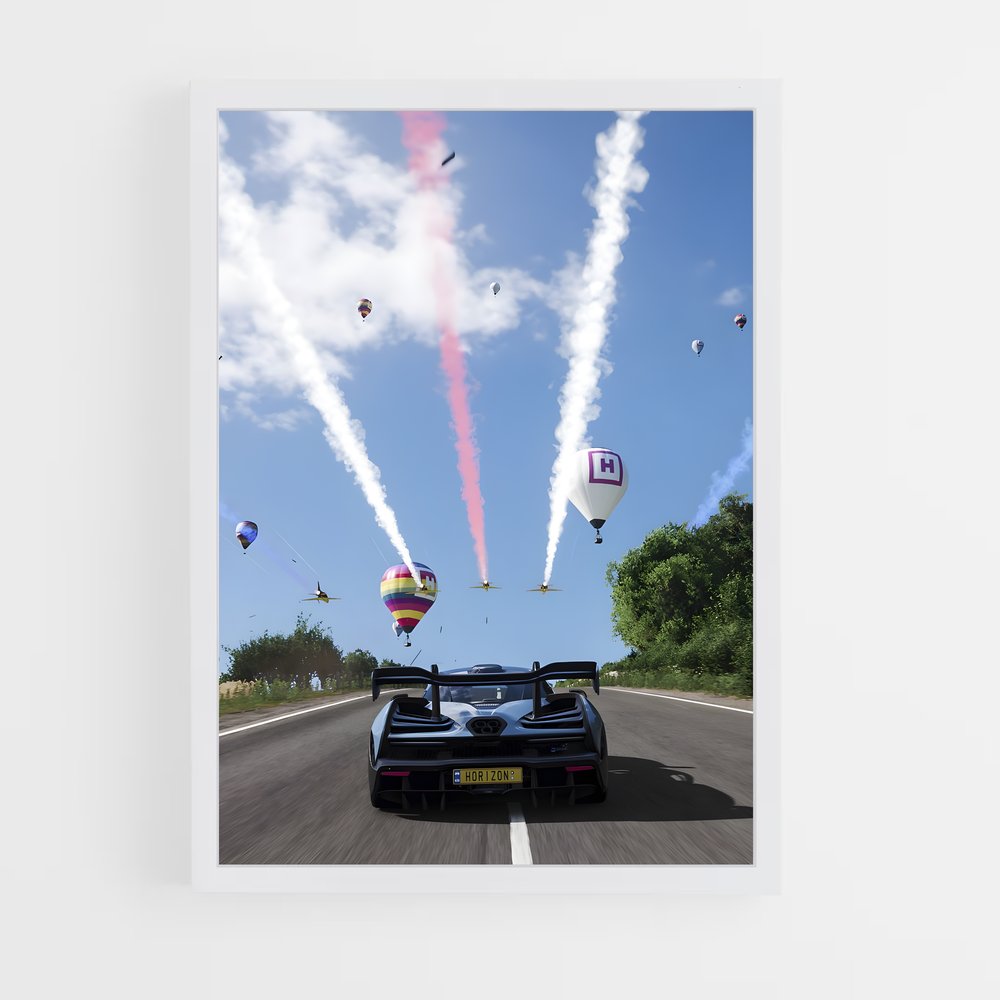 Poster Kites & Wheels – affiche Forza (vue 3)