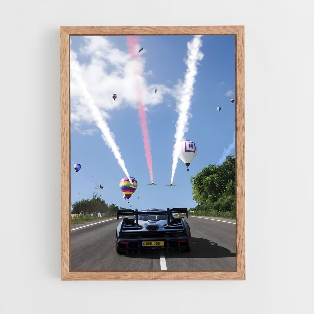 Poster Kites & Wheels – affiche Forza (vue 4)
