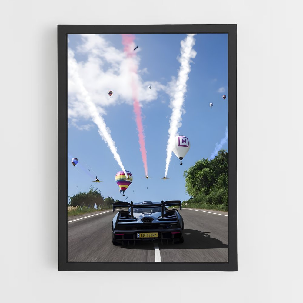 Poster Kites & Wheels – affiche Forza (vue 2)