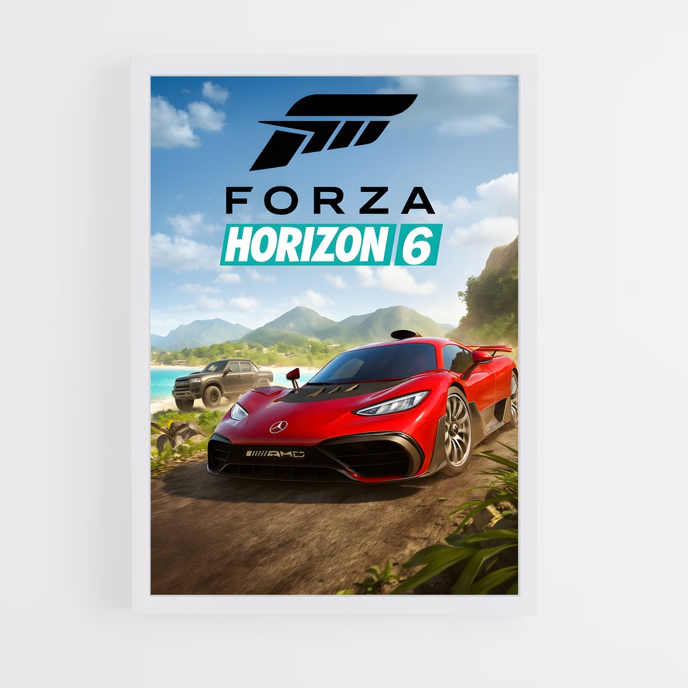 Poster Vitesse Sauvage – affiche Forza (vue 3)