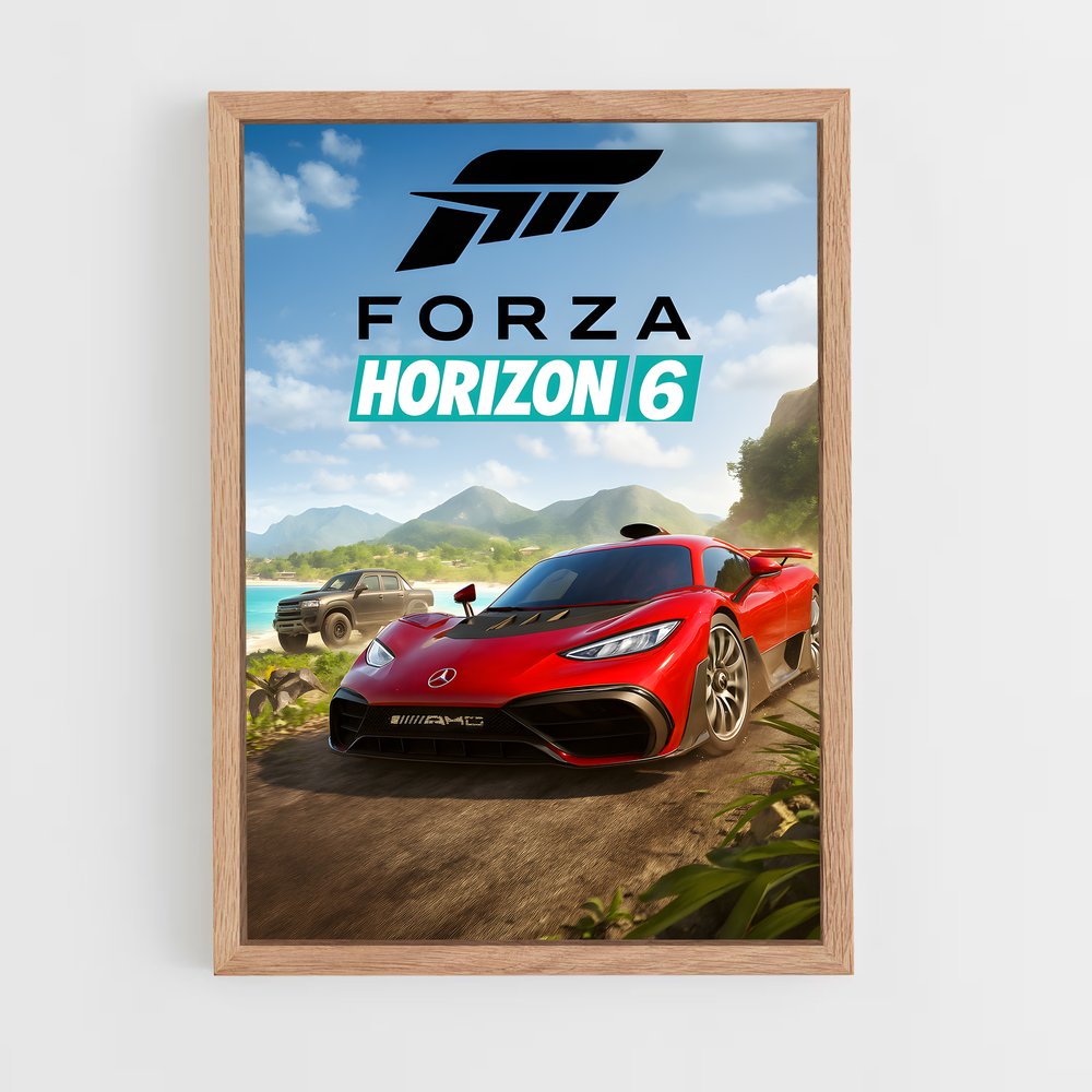 Poster Vitesse Sauvage – affiche Forza (vue 4)