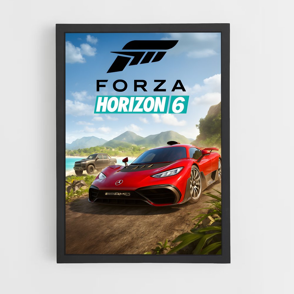 Poster Vitesse Sauvage – affiche Forza (vue 2)