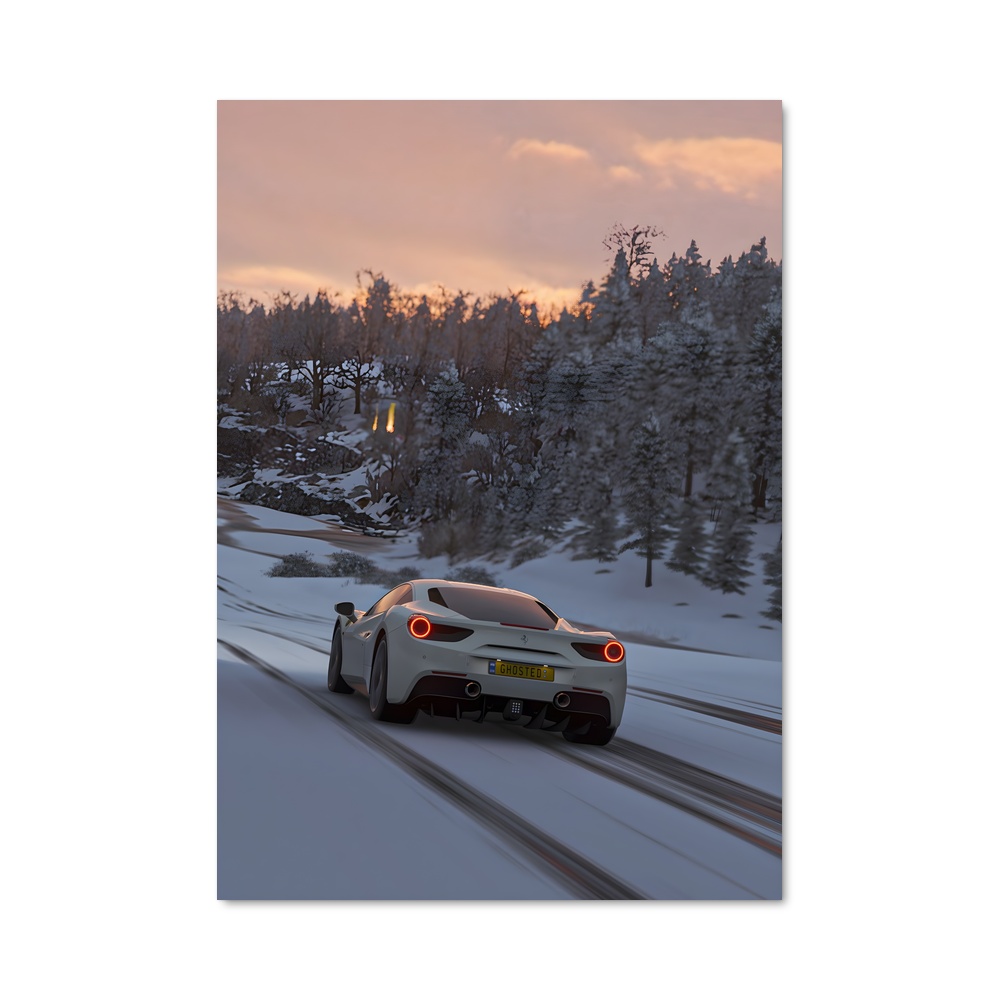 Poster Glisse Éternelle