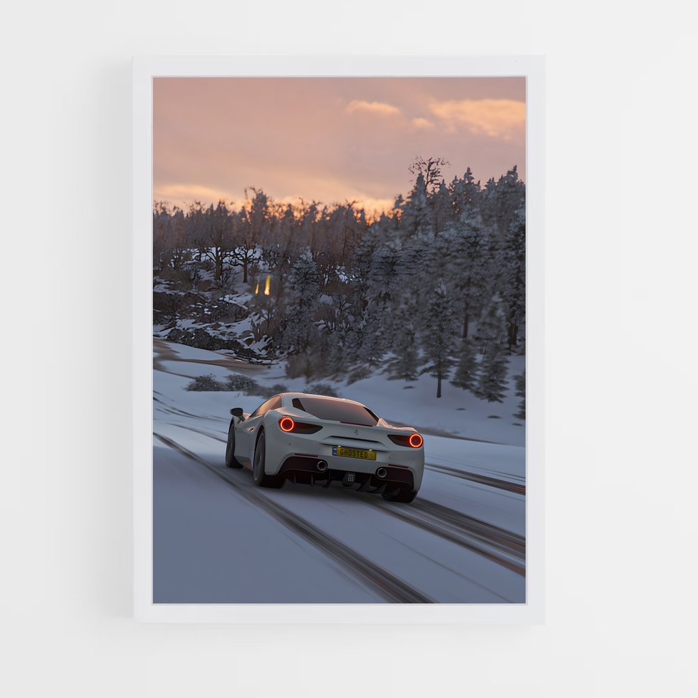 Poster Glisse Éternelle – affiche Forza (vue 3)