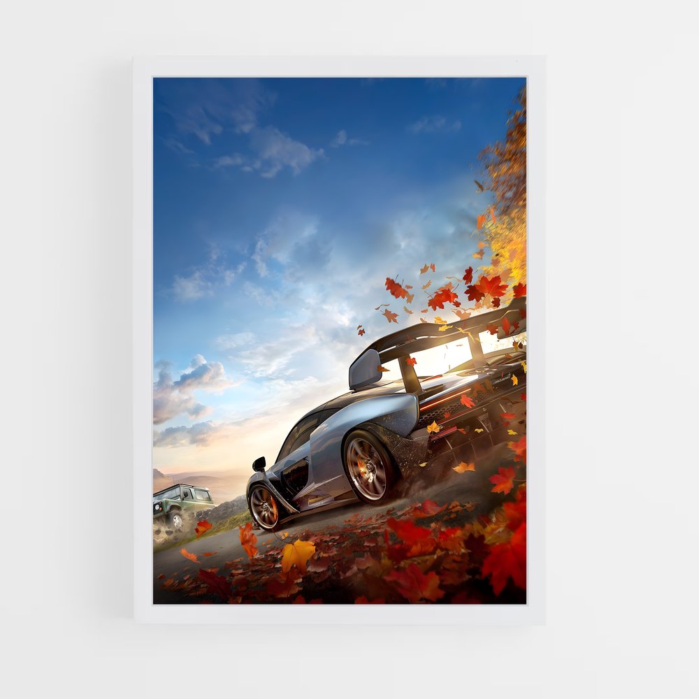 Poster Route des Couleurs – affiche Forza (vue 3)