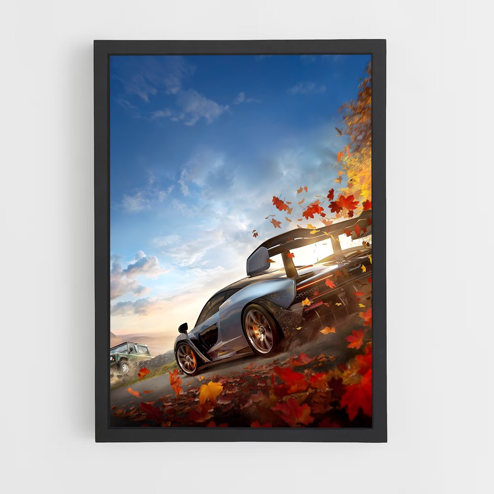 Poster Route des Couleurs – affiche Forza (vue 2)