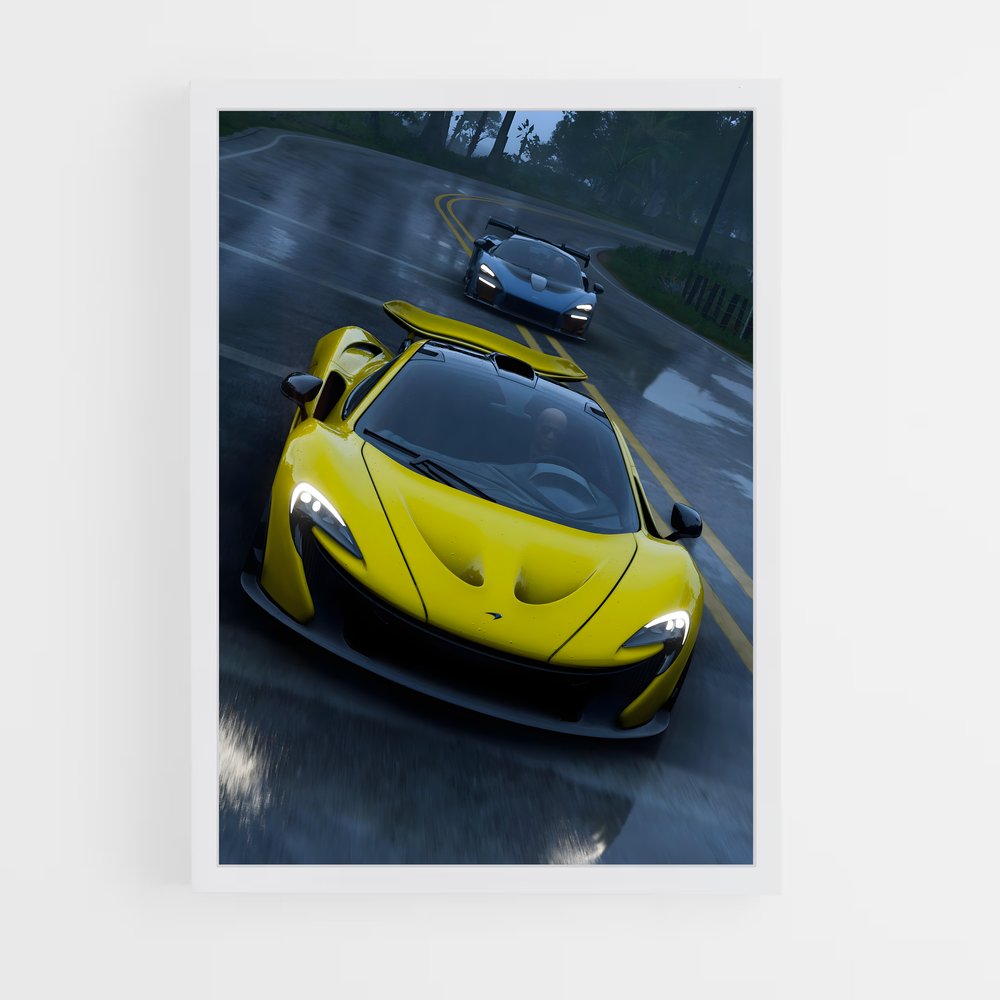 Poster Route de la Vitesse – affiche Forza (vue 3)