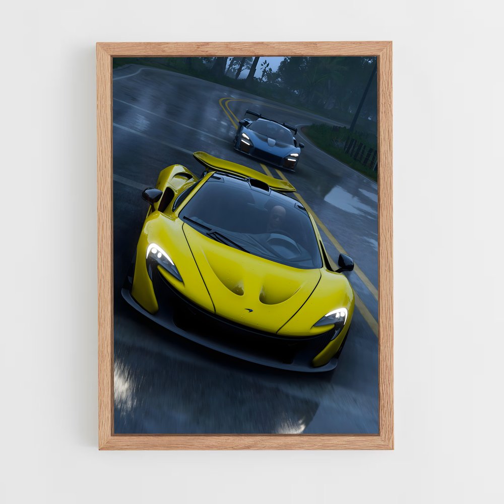 Poster Route de la Vitesse – affiche Forza (vue 4)