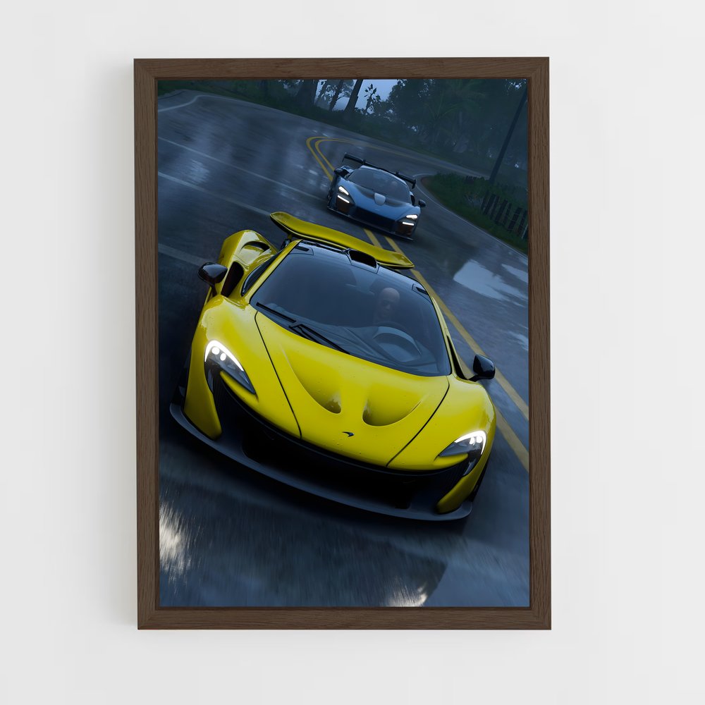 Poster Route de la Vitesse – affiche Forza (vue 5)